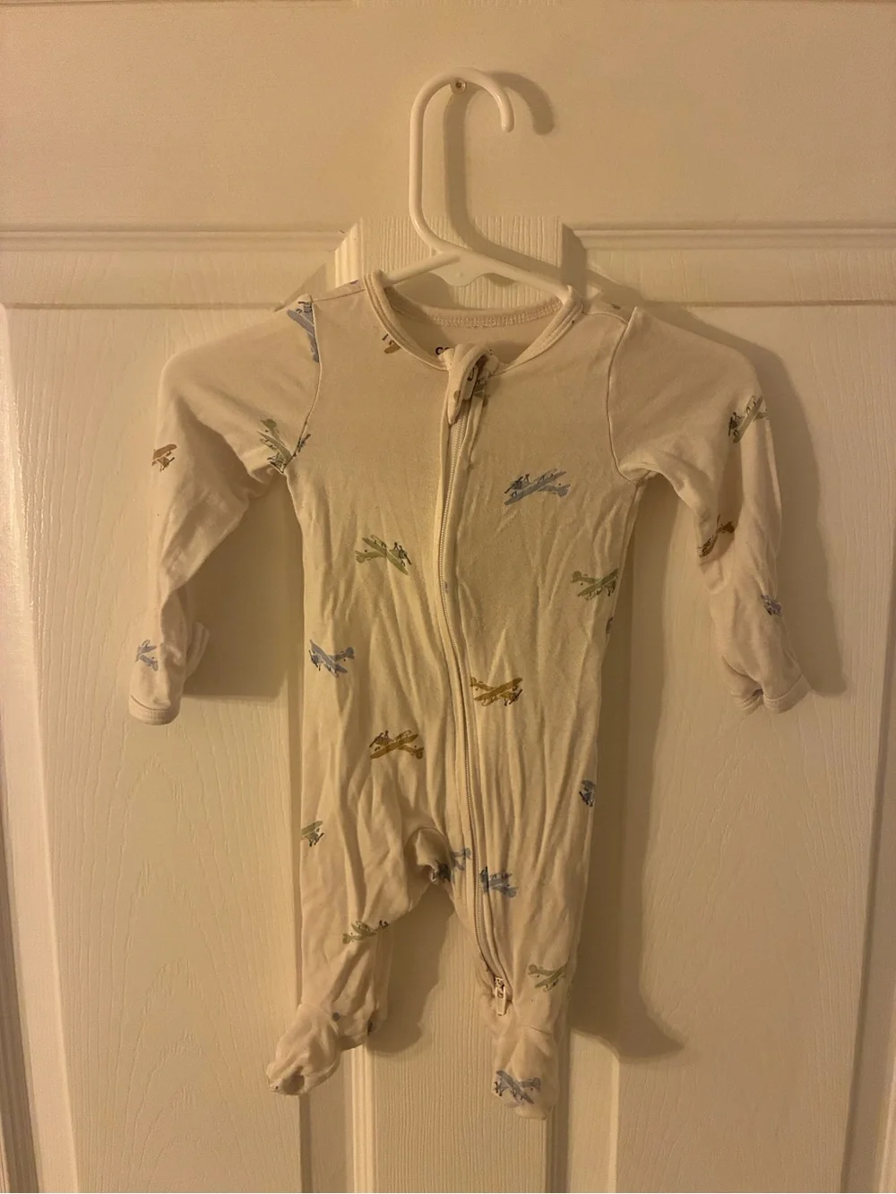 Carter's Child of Mine Sleep N’ Play bamboo pajama set